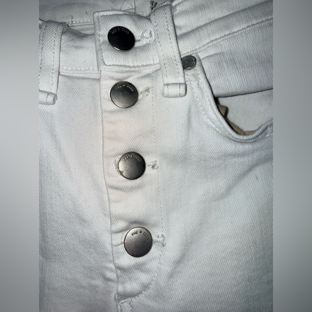 Pristine Excellent Rag & Bone Nina High Rise Ankle Skinny Jeans 26 - Picture 9 of 15